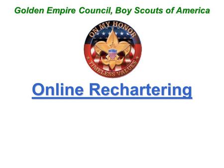 Golden Empire Council, Boy Scouts of America