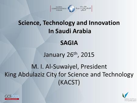 Science, Technology and Innovation