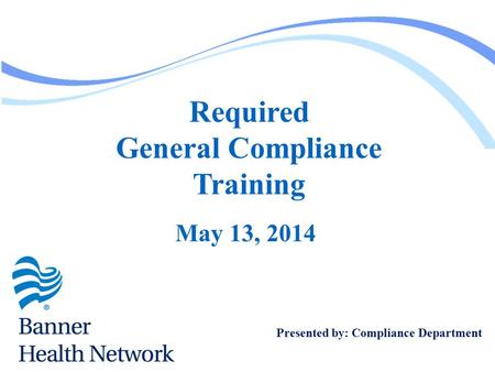 General Compliance Training