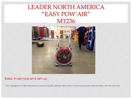 Leader North America “easy Pow’air” Mt236