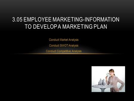 marketing communication recommendations presentation