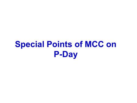 Special Points of MCC on P-Day. Regulation of plying of vehicles on poll day [ECI's No. 437/6/96-PLN-III dt. 16.01.1996 & dated 24.3.2007 and No. 437/6/2006.