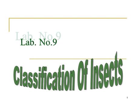 1 1. 2 Classification is sorting out all organisms into groups according to the similarities between them.
