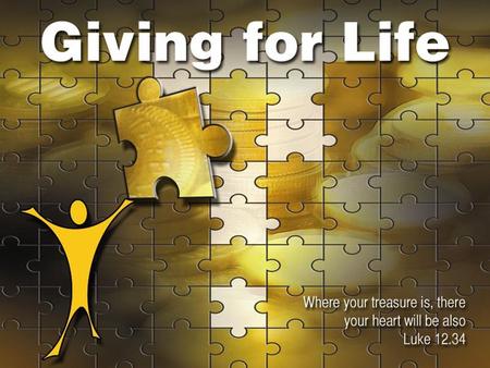 Life Giving Giving starts with God Giving is at the heart of God’s character. “God gives what God is – his life. The gift is not a substitute for God.