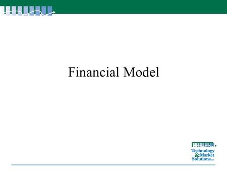 Financial Model.
