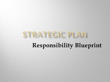 Responsibility Blueprint. Names of Team Members and area of expertise Table Of Contents Identify Team Member Responsibility Executive Summary One Page.