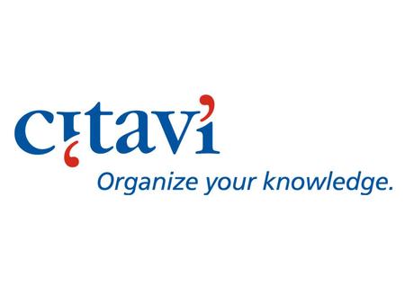 Citavi and the Research Process Search / Add Sources PlanAnalyzeConnectWrite Citavi is a professional tool for researchers and students. It helps you.