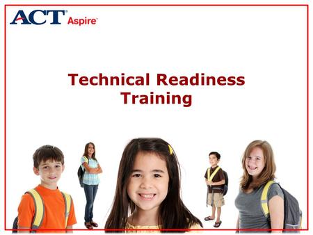Technical Readiness Training