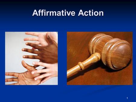 1 Affirmative Action. 2 John F. Kennedy: Executive Order 10925 (1961) Used affirmative action for the first time by instructing federal contractors to.