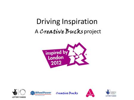 Creative Bucks Driving Inspiration A Creative Bucks project.