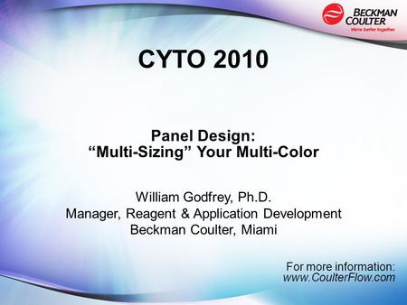 Panel Design: “Multi-Sizing” Your Multi-Color