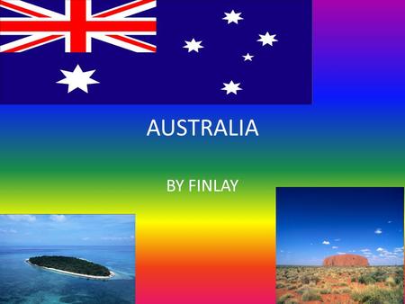 AUSTRALIA BY FINLAY. WESTERN AUSTRALIA The flag: The Western Australian flag has the union jack and the black swan witch represents it is the only state.