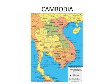 CAMBODIA. CAUSES The 1950s French colonization left political instability and civil unrest which was fuelled by the spill over of the Vietnam war. Three.