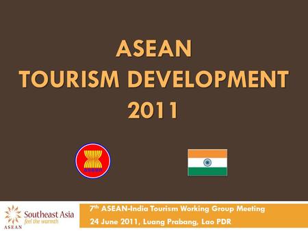 ASEAN TOURISM DEVELOPMENT 2011