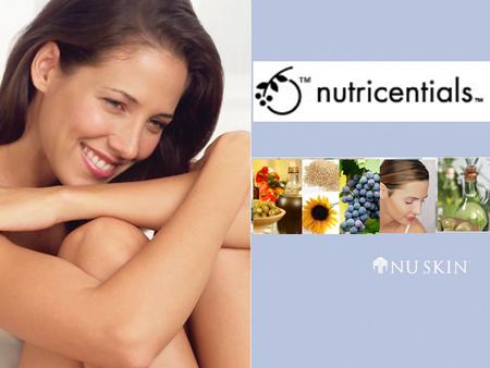 Nutricentials. Nutrition from the Outside in GOOD BAD All of the Good None of the Bad All of the Good.