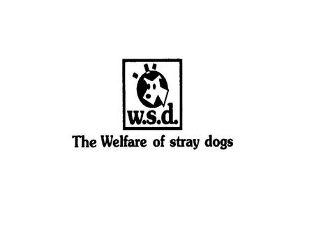 Mission Statement To help stray dogs in distress and control their population through active public participation and mobilization of resources.