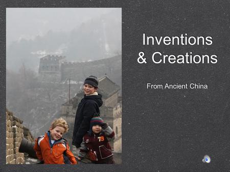 Inventions & Creations From Ancient China. Paper Paper was invented during the Han Dynasty In the Song Dynasty they created printed books Paper was invented.