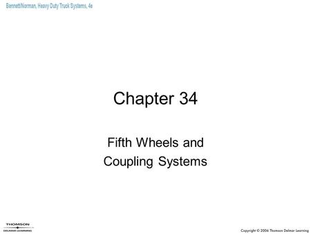 Fifth Wheels and Coupling Systems