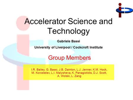 Accelerator Science and Technology