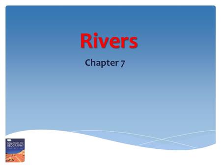 Rivers Chapter 7.
