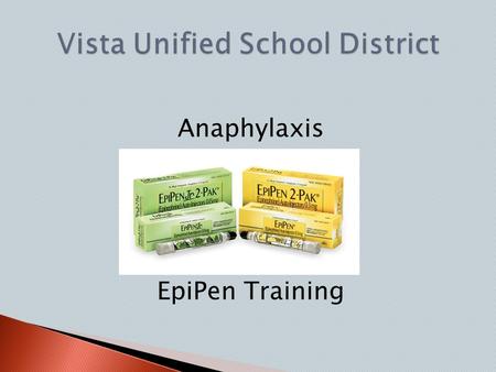 Anaphylaxis EpiPen Training. A potentially life-threatening severe allergic reaction to a substance.