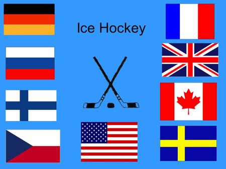 Ice Hockey. Gameplay The goal of hockey is to score more goals then the opposing team. By shooting the hockey puck into the net is how a goal can be scored.
