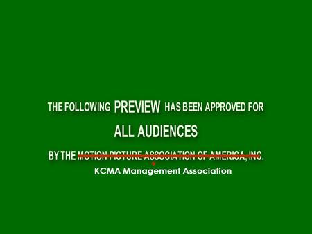 KCMA Management Association. There is an ancient tale of a fabled gathering that is to occur...