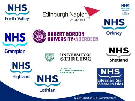 Quality Education for a Healthier Scotland. Contact Details Margaret Conlon Lecturer and Teaching Fellow Edinburgh Napier University