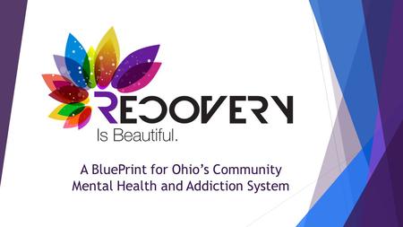 A BluePrint for Ohio’s Community Mental Health and Addiction System