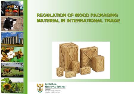 REGULATION OF WOOD PACKAGING MATERIAL IN INTERNATIONAL TRADE.