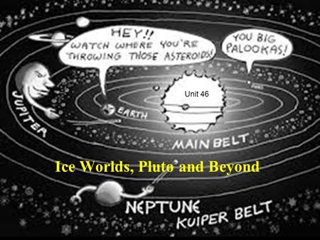 Ice Worlds, Pluto and Beyond