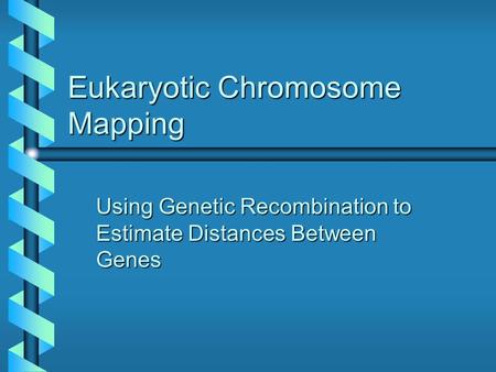 Eukaryotic Chromosome Mapping