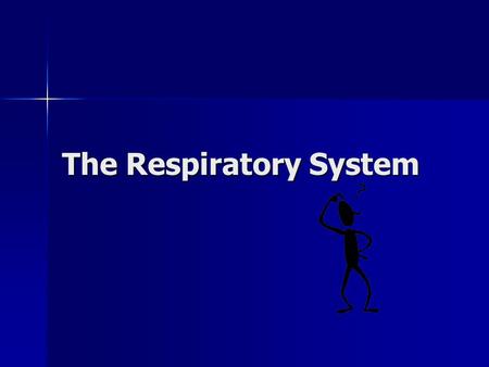 The Respiratory System Why is breathing important to staying alive? You can only live for a few minutes without air. We need air to survive, because.