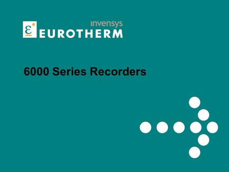 6000 Series Recorders. The Best Paperless Graphic Recorder in the World.
