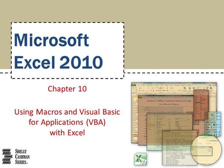 Using Macros and Visual Basic for Applications (VBA) with Excel