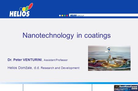 Nanotechnology in coatings