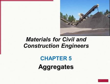 Materials for Civil and Construction Engineers
