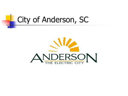 City of Anderson, SC. Provides first time home buyers affordable housing through the Joint Venture for Affordable Housing (JVAH) Program.