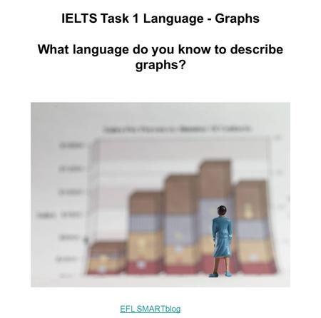 IELTS Task 1 Language - Graphs