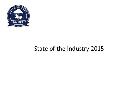 Welcome to 360 Play FEC Regional Meeting 06.02.2014 State of the Industry 2015.