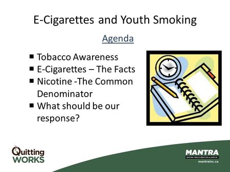 E-Cigarettes and Youth Smoking