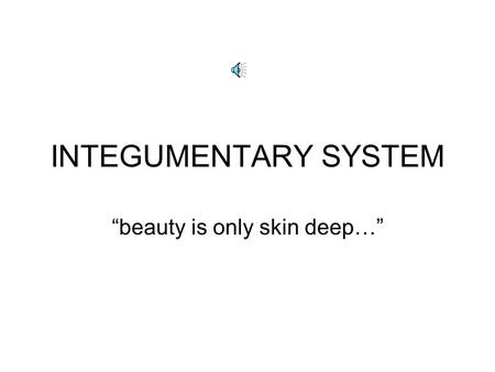 “beauty is only skin deep…”