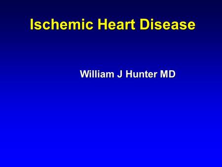 ischemic heart disease case presentation slideshare