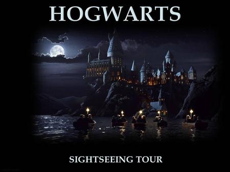 SIGHTSEEING TOUR. Hogwarts School was actually filmed in different places.