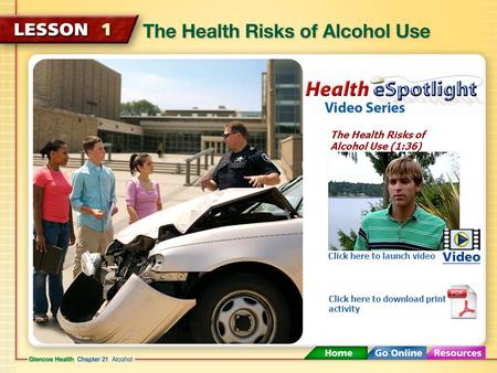 The Health Risks of Alcohol Use (1:36)