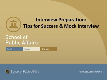 Interview Preparation: Tips for Success & Mock Interview.