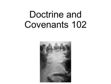 Doctrine and Covenants 102. Bishops council (Bishopric and Executive Secretary or Clerk) Stake council (Stake presidency, high councilors, and Clerk)