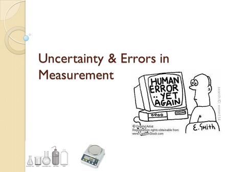 Uncertainty & Errors in Measurement. Waterfall by M.C. Escher.