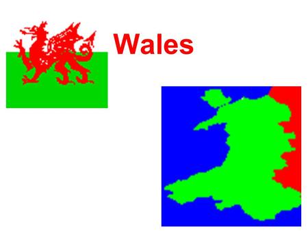 Wales. Wales is located on a peninsula in central-west Britain. Its area, the size of Wales, is about 20,779 km² (8,023 square miles - about the same.