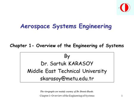 Aerospace Systems Engineering
